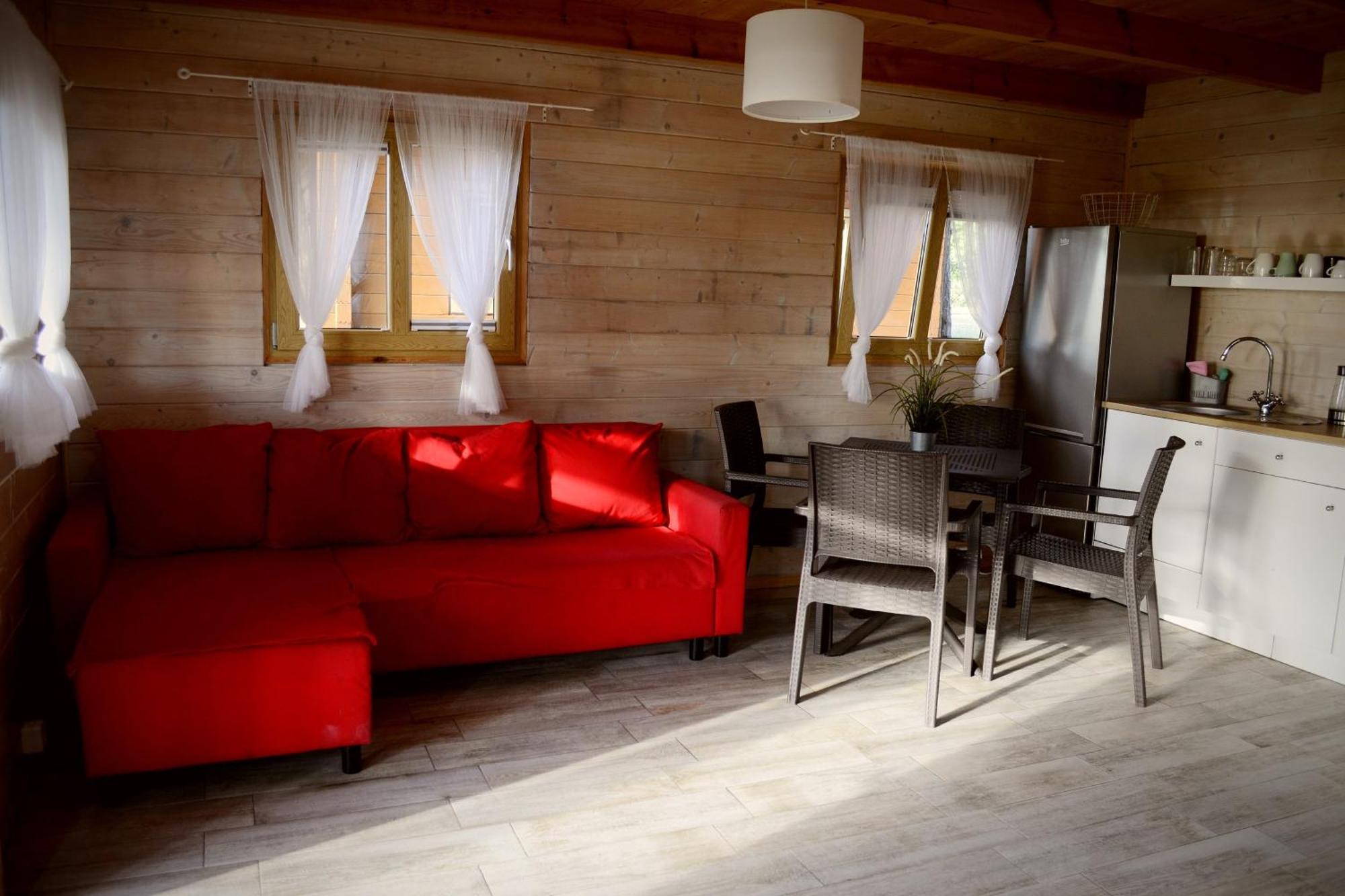 Camping Szczecinek Domy Wypoczynkowe Exterior foto