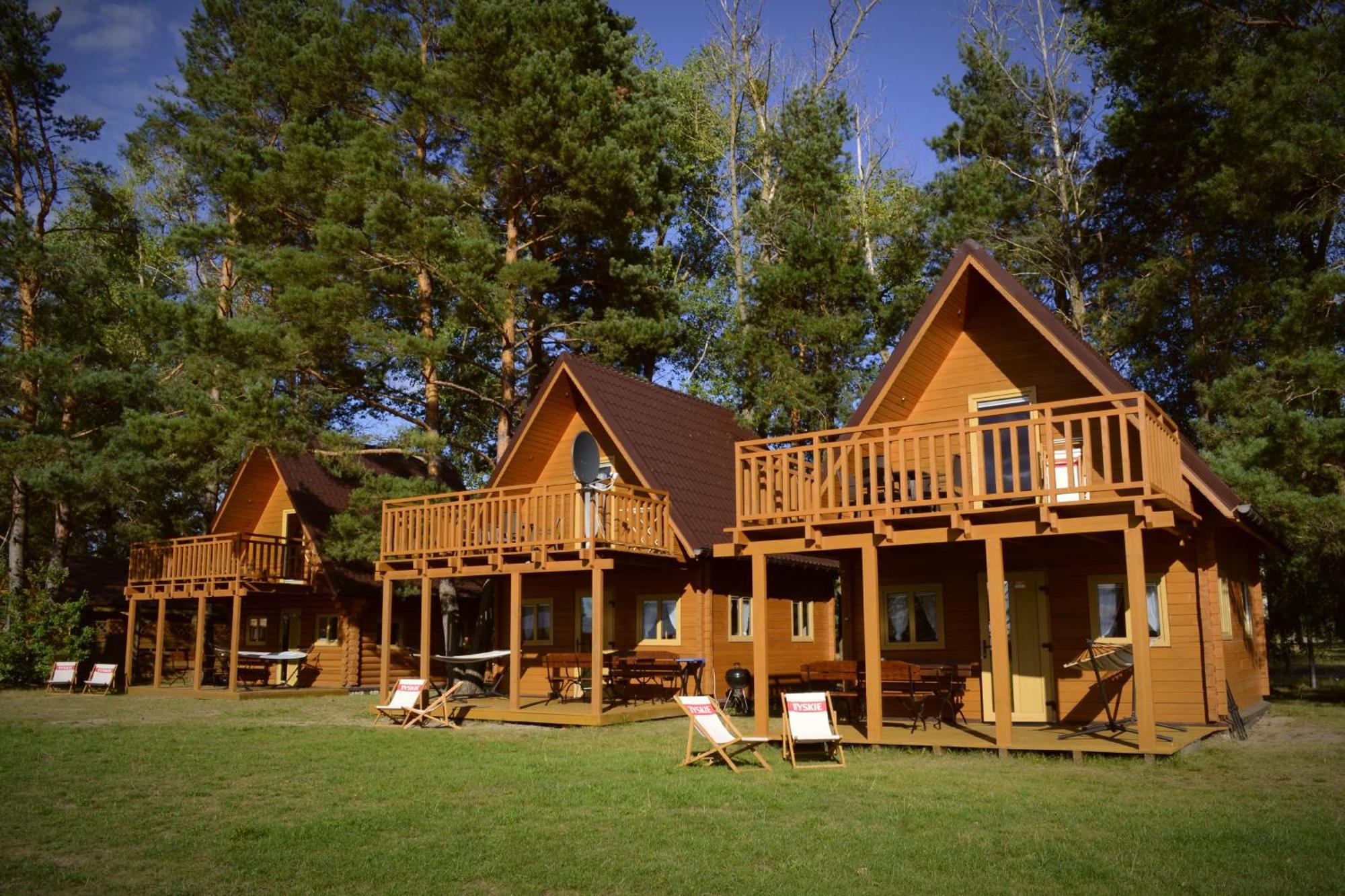 Camping Szczecinek Domy Wypoczynkowe Exterior foto